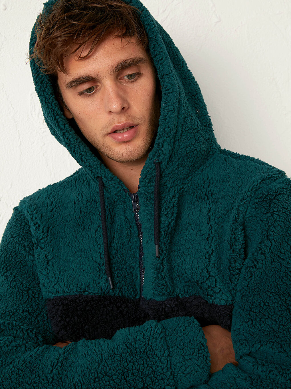 Petrol Polar Hoodie-2