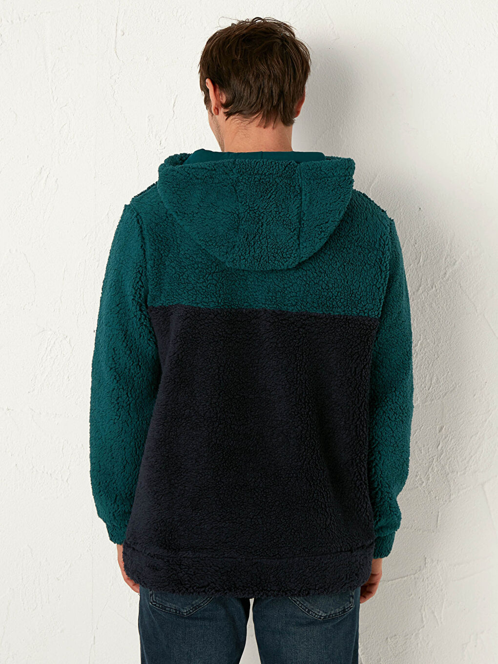Petrol Polar Hoodie-3