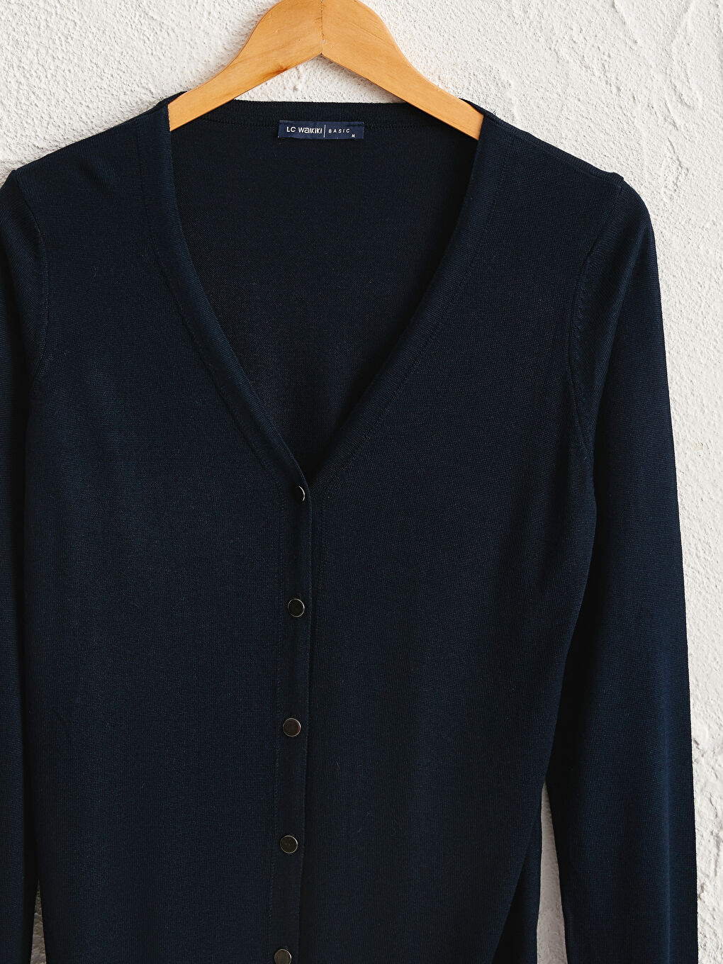 V-Neck Long Sleeve Women's Thin Knitwear Cardigan-2