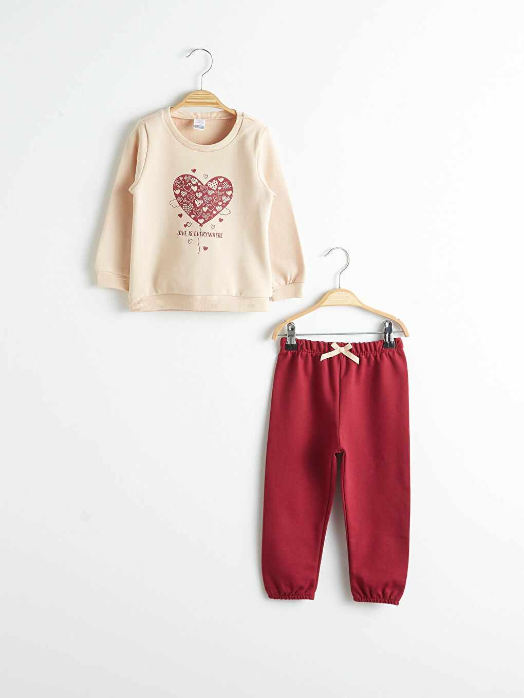 Baby Girl's Sweatshirt and Trousers