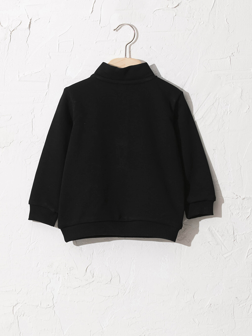 Baby Boy Zipper Detailed Sweatshirt-1