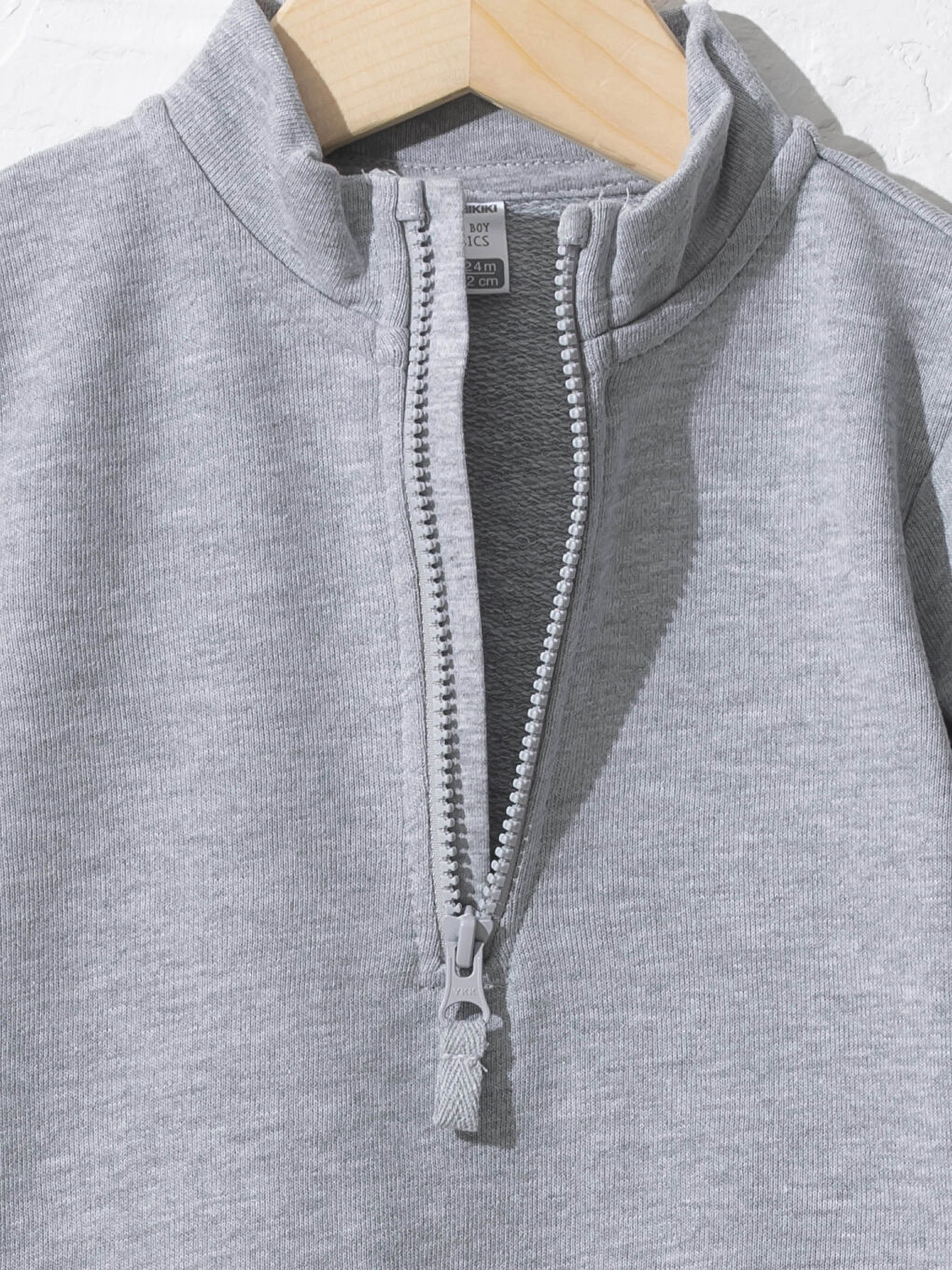 Свитшот Для Малыша Мальчика С Деталями На Молнии-2