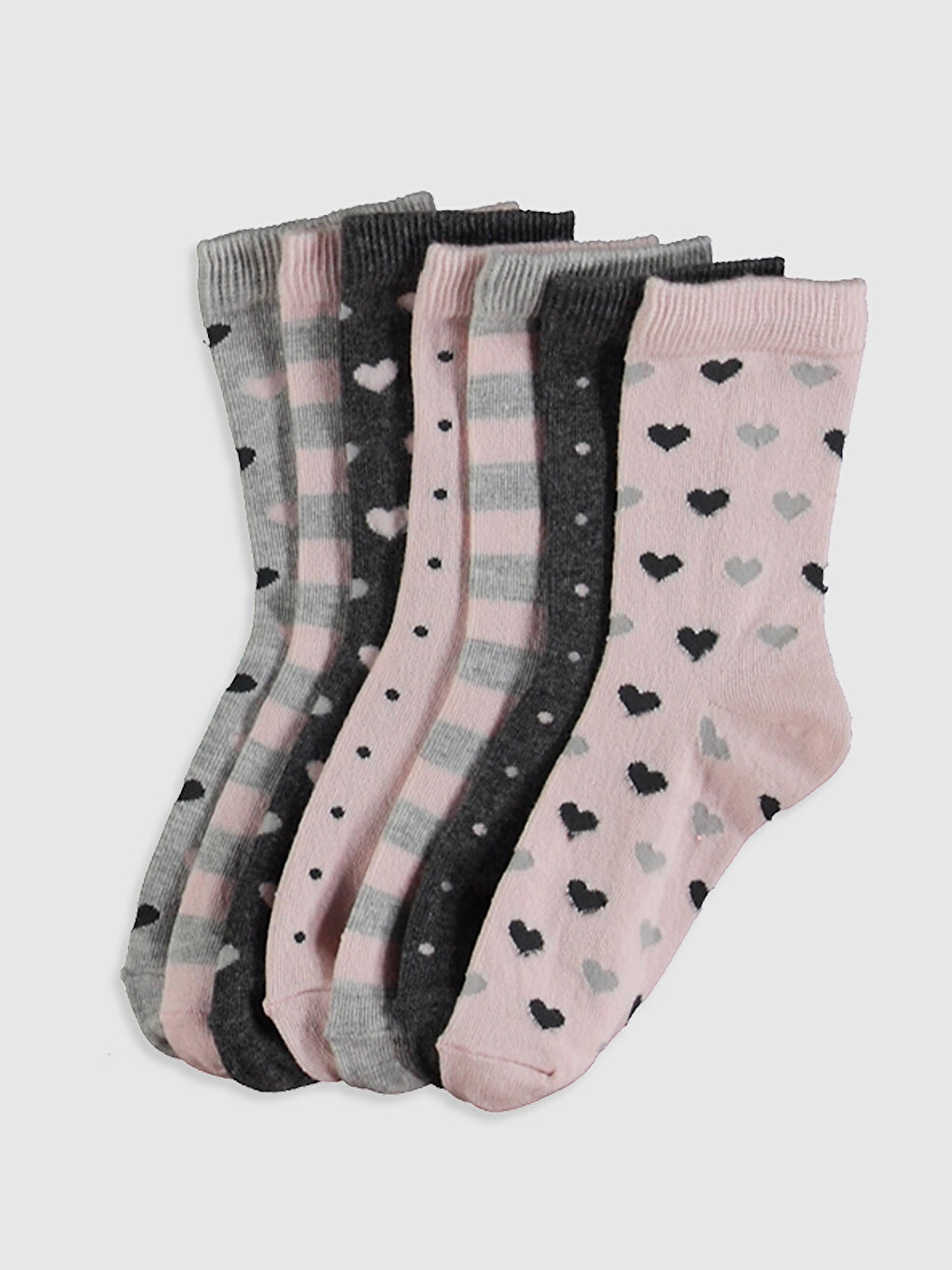 7-pack Girl's Ankle Socks