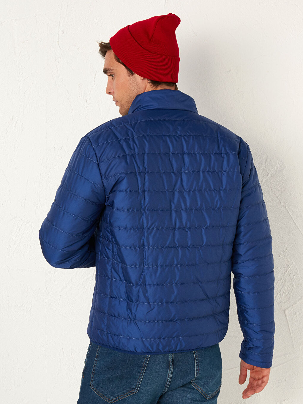 LC Waikiki Relaxed Fit Funnel Neck Men's Puffer Coat -0W9337Z8-JQ6