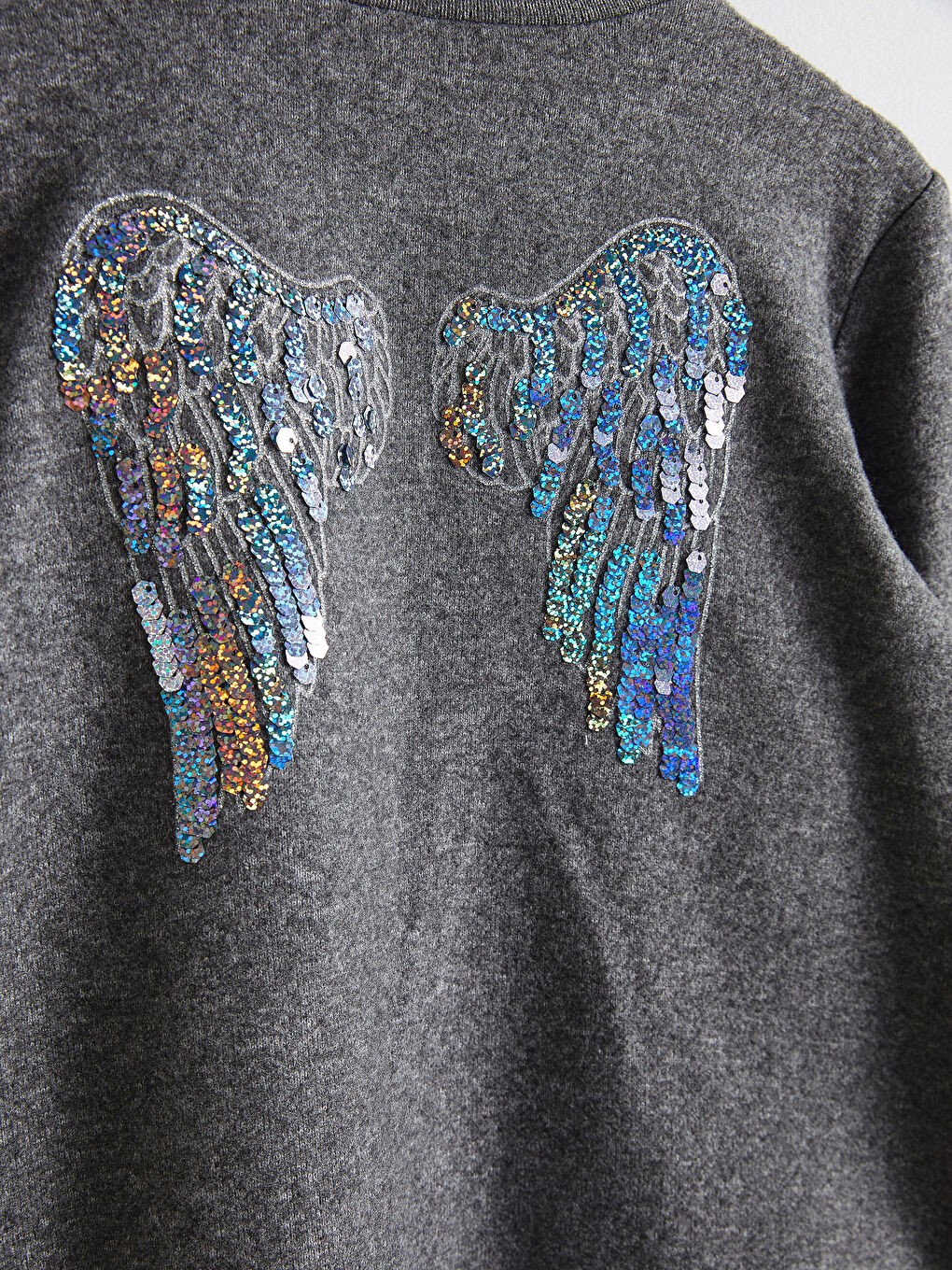 LCW Kids Mädchen Pailletten T-Shirt -0W9434Z4-L8N