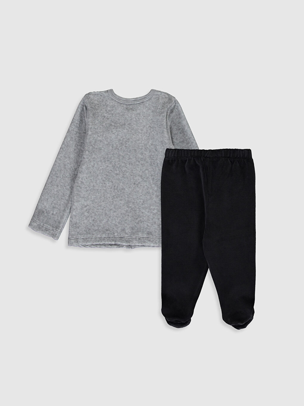 Beyaz Erkek Bebek Takım 2'li-1