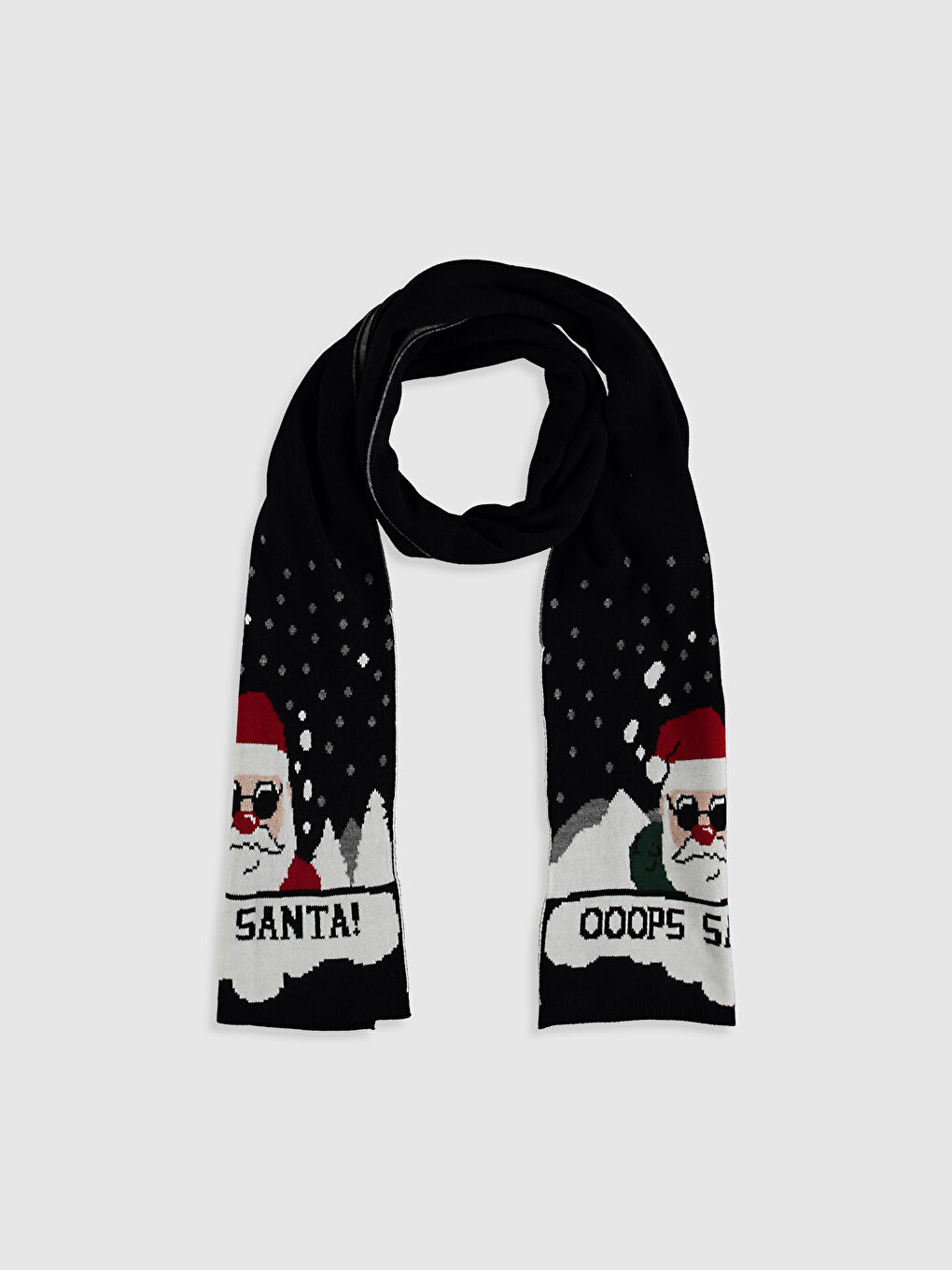 Christmas Themed Knitwear Scarf