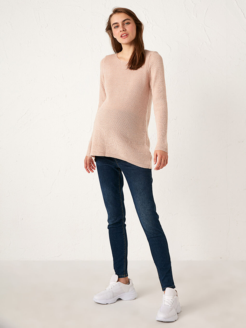 LCWAIKIKI Maternity Plain Tricot Maternity Jumper -0W9526Z8-CVY