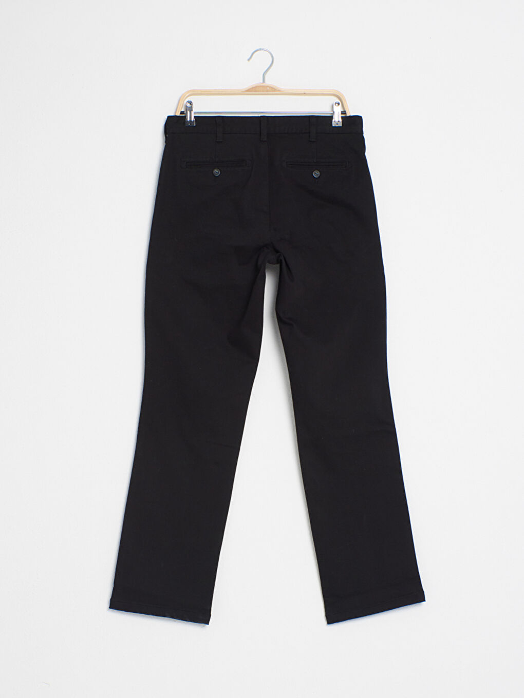 Gabardine-Hosen mit Standard-Passform-1