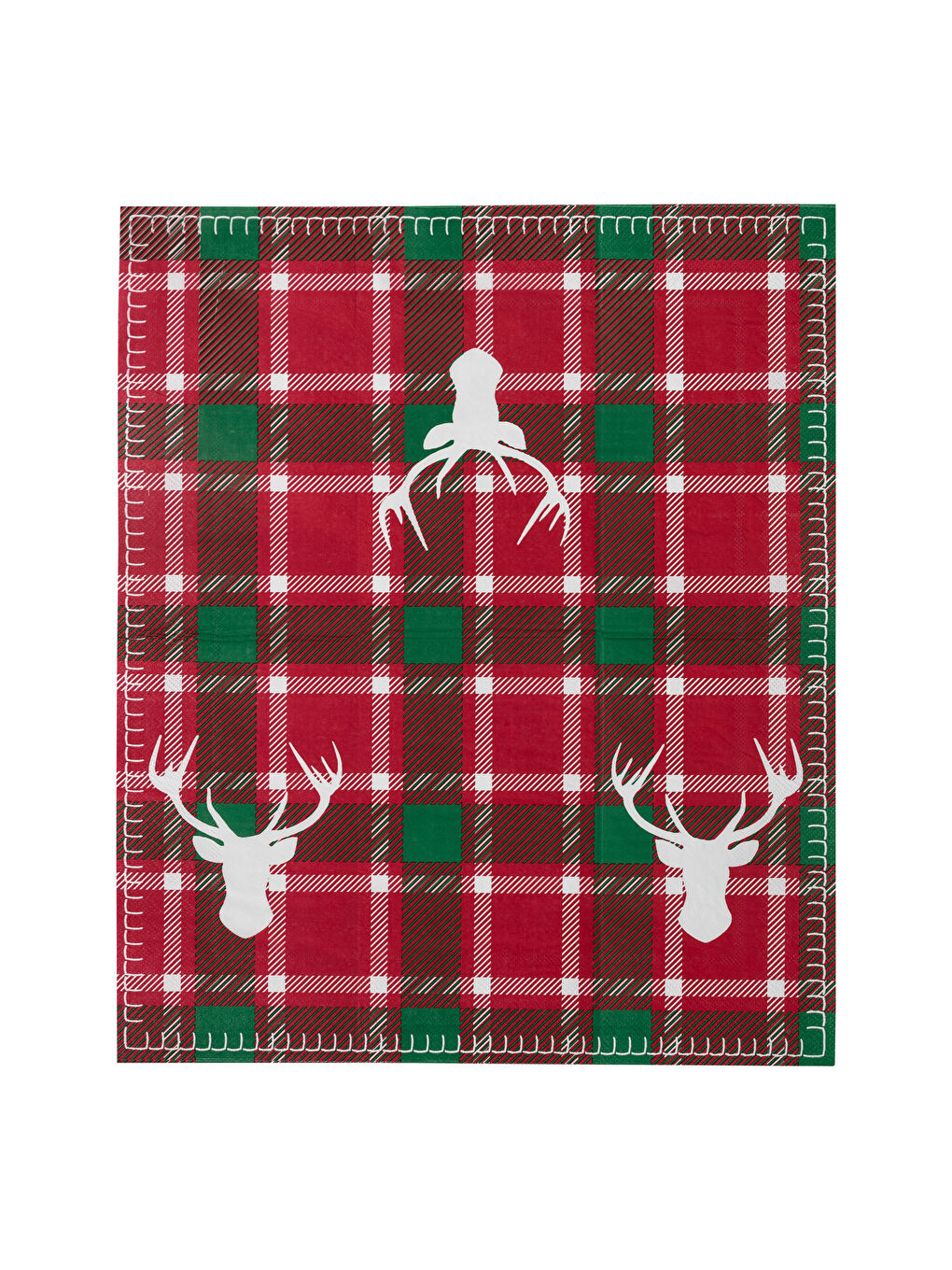 Коледни Салфетки с Принт, 10 Листа-1