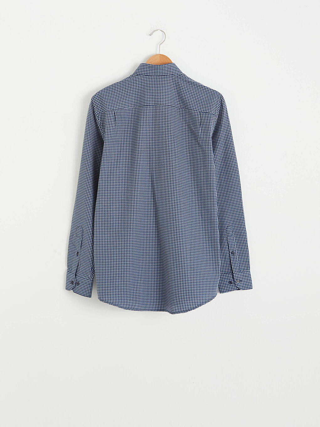 Chemise Gabardine Manches Longues Coupe Régulière-6