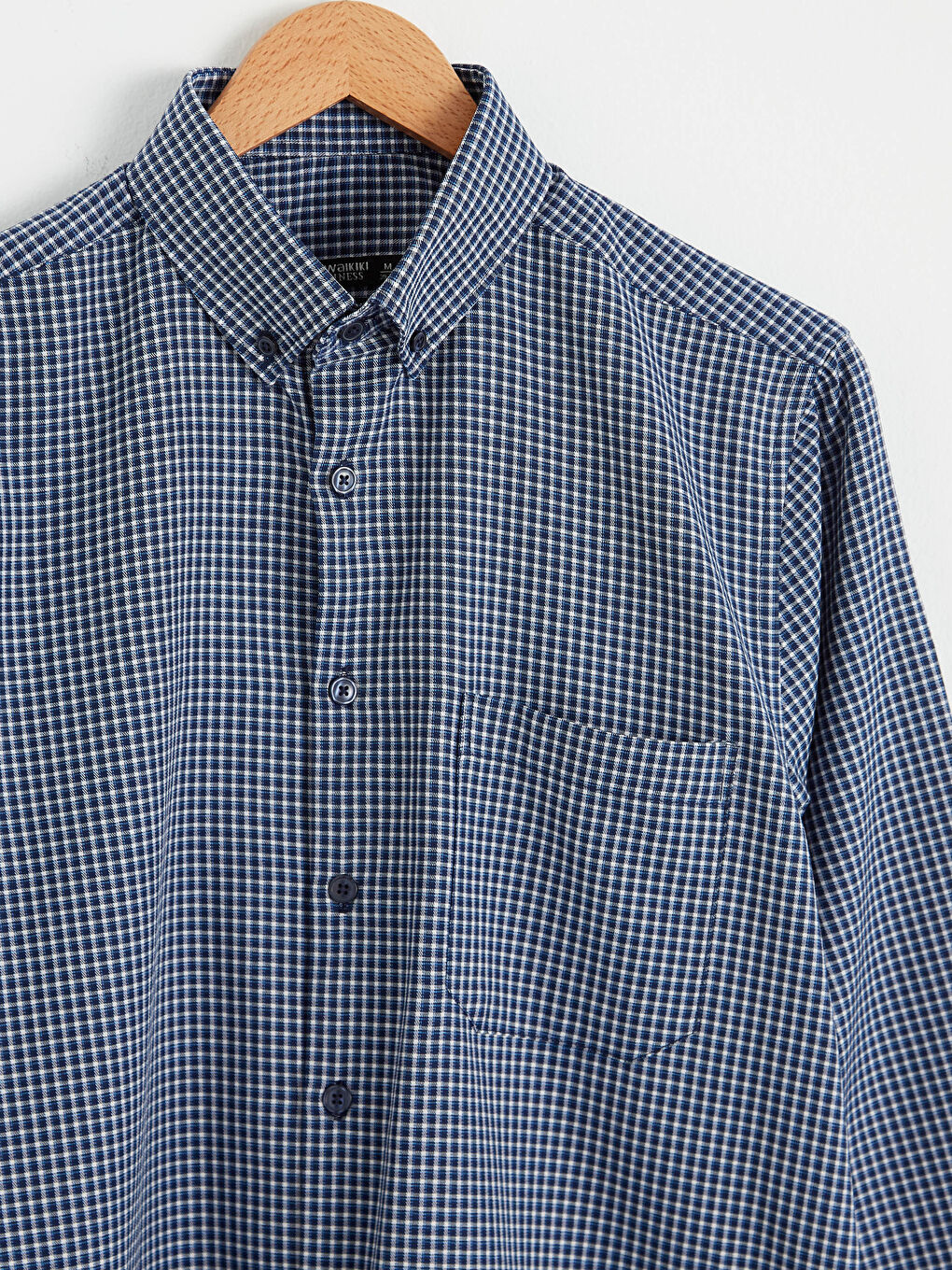 Chemise Gabardine Manches Longues Coupe Régulière-7