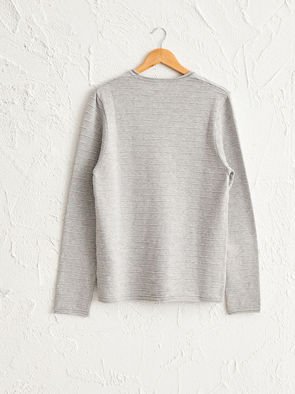 Crew Neck Knitwear Sweater-1
