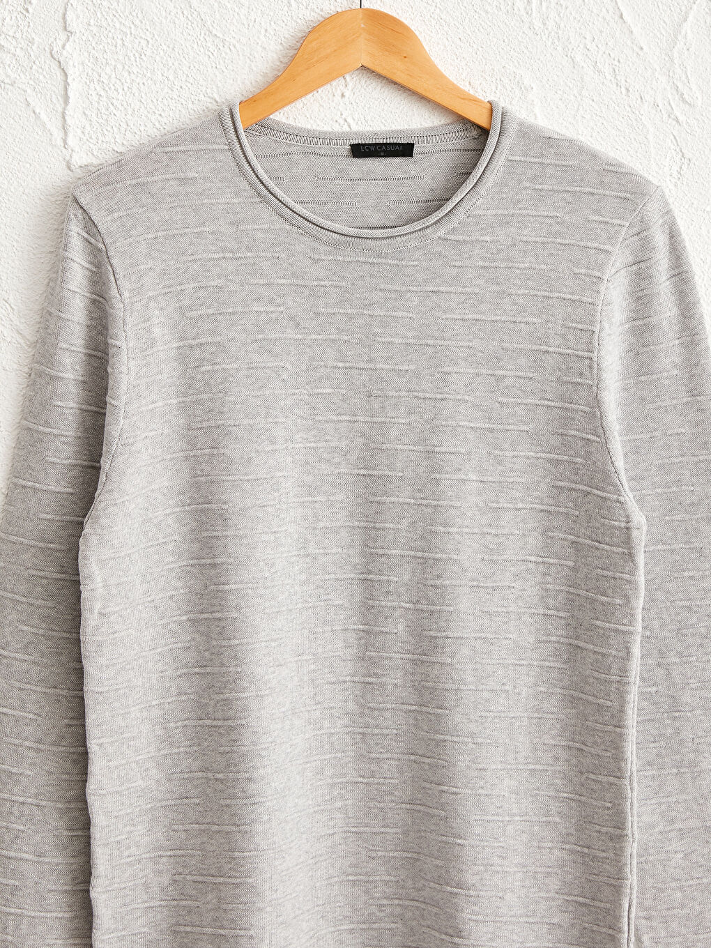 Crew Neck Knitwear Sweater-2