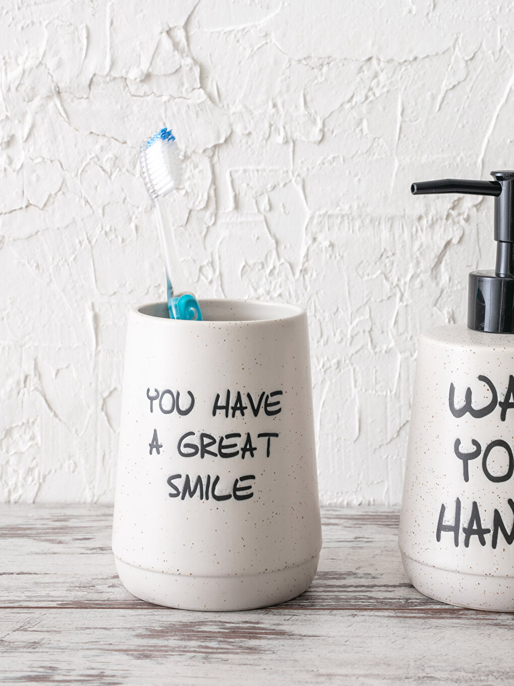 Porte-brosse à dents en céramique 