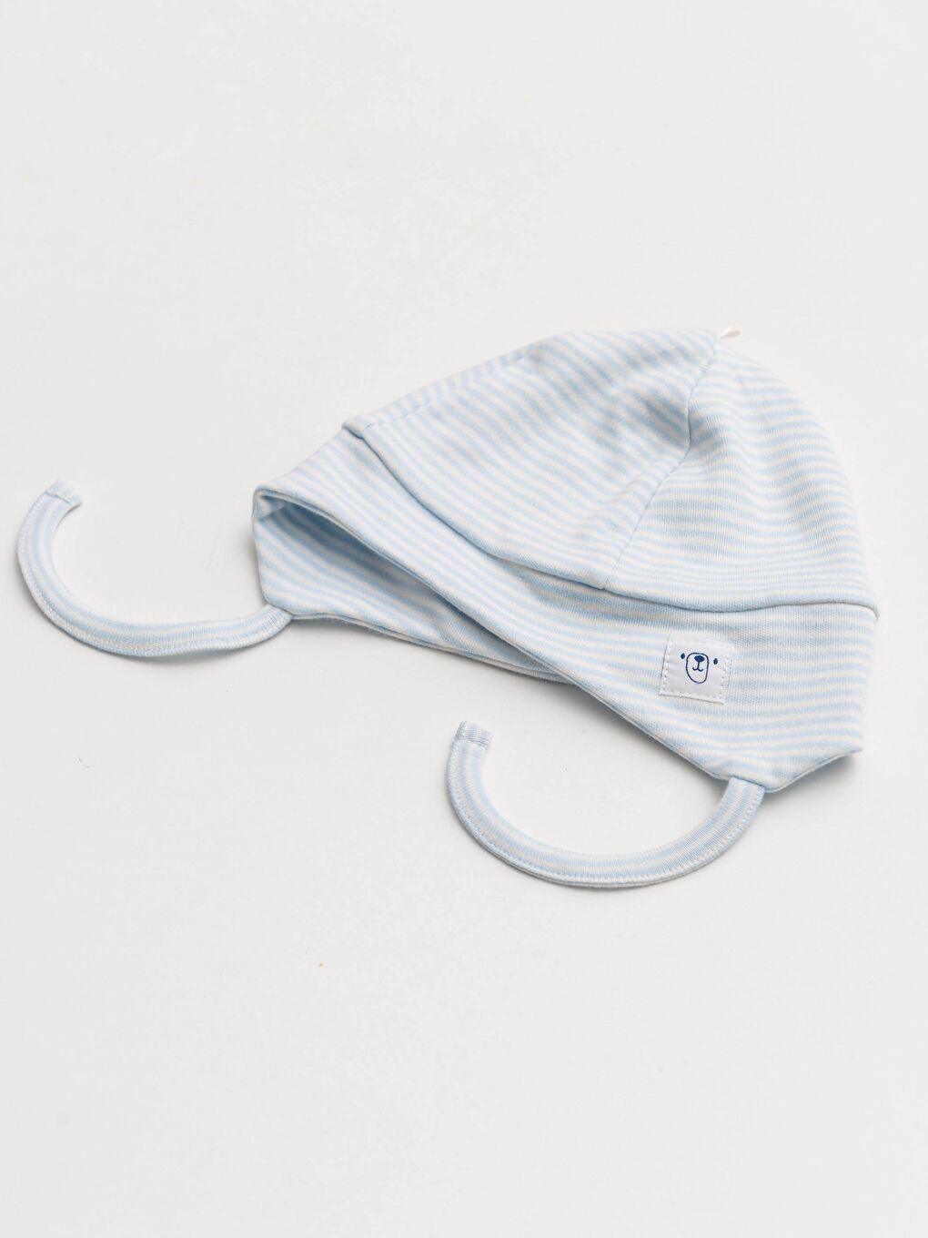 Полосатый берет для малыша мальчика-1