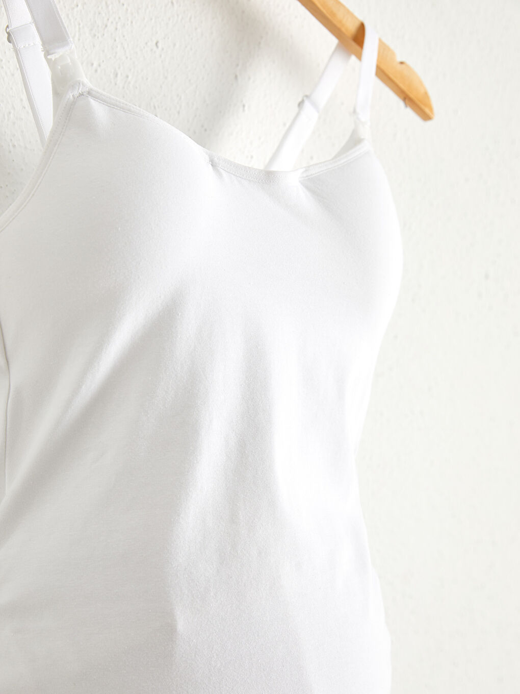 Top za trudnice za dojenje od pamuka sa bretelama-1