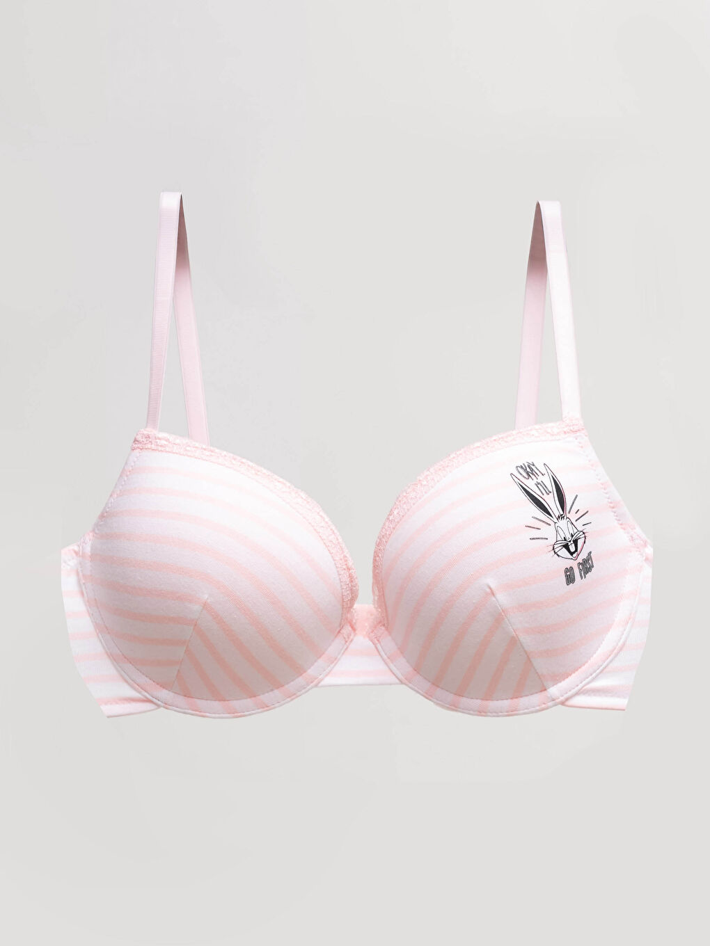 Underwire Bugs Bunny Printed T-Shirt Bra