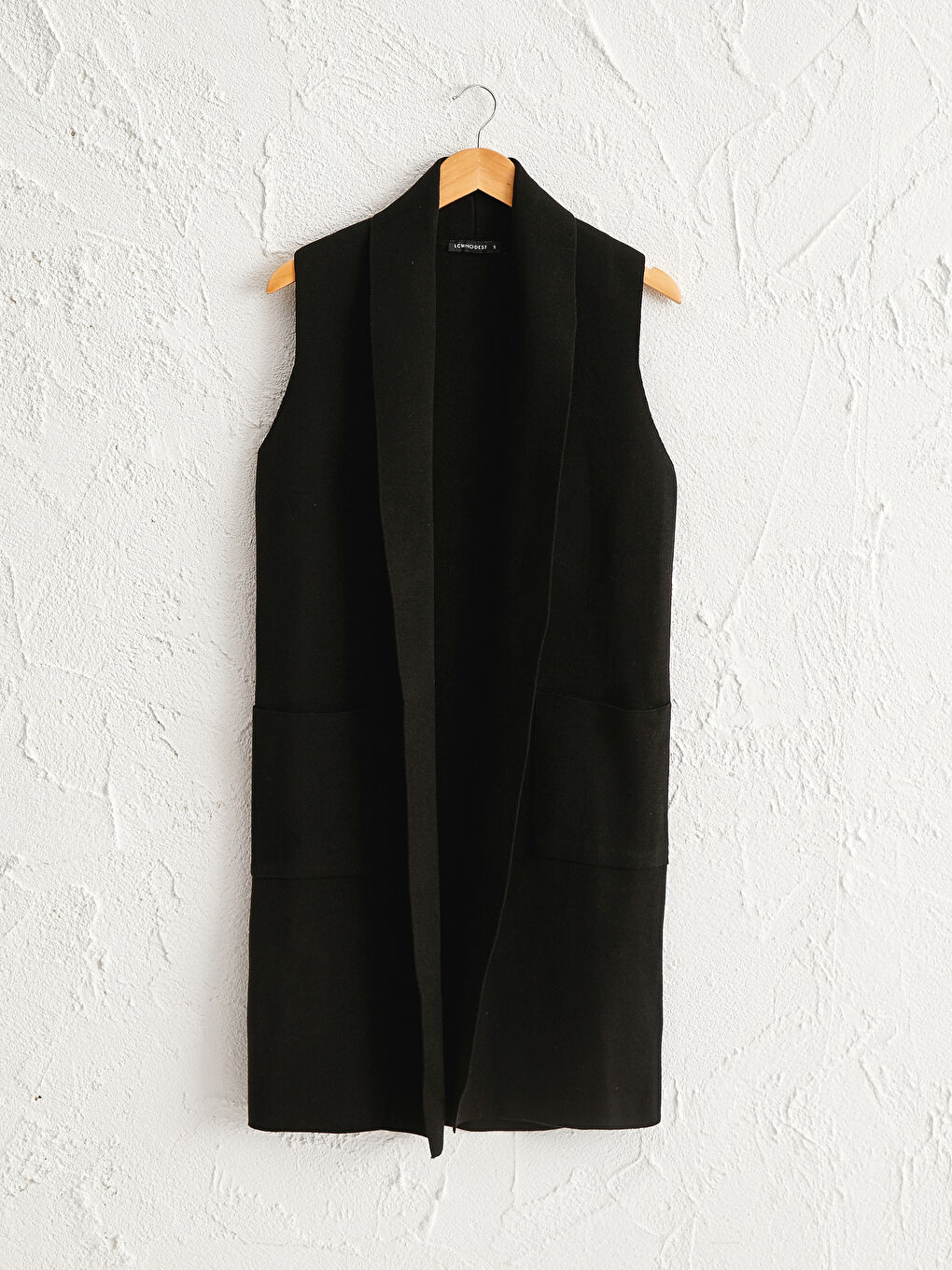 Lightweight Tricot Vest with Pocket