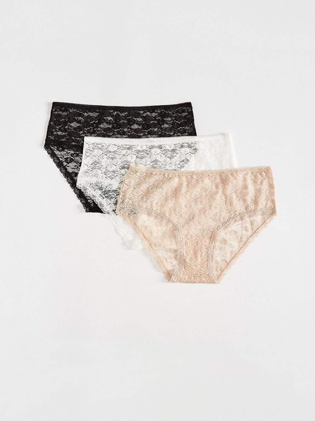 3 штуки мереживних трусиків Хіпстер