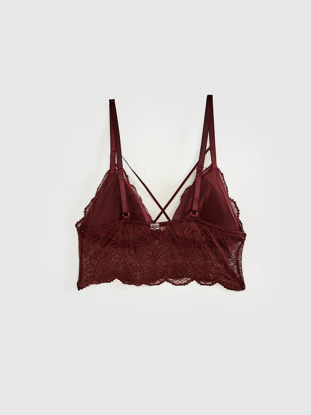 LCW DREAM Bordo Dantelli Bralet - 0W9856Z8-HEN | LCW