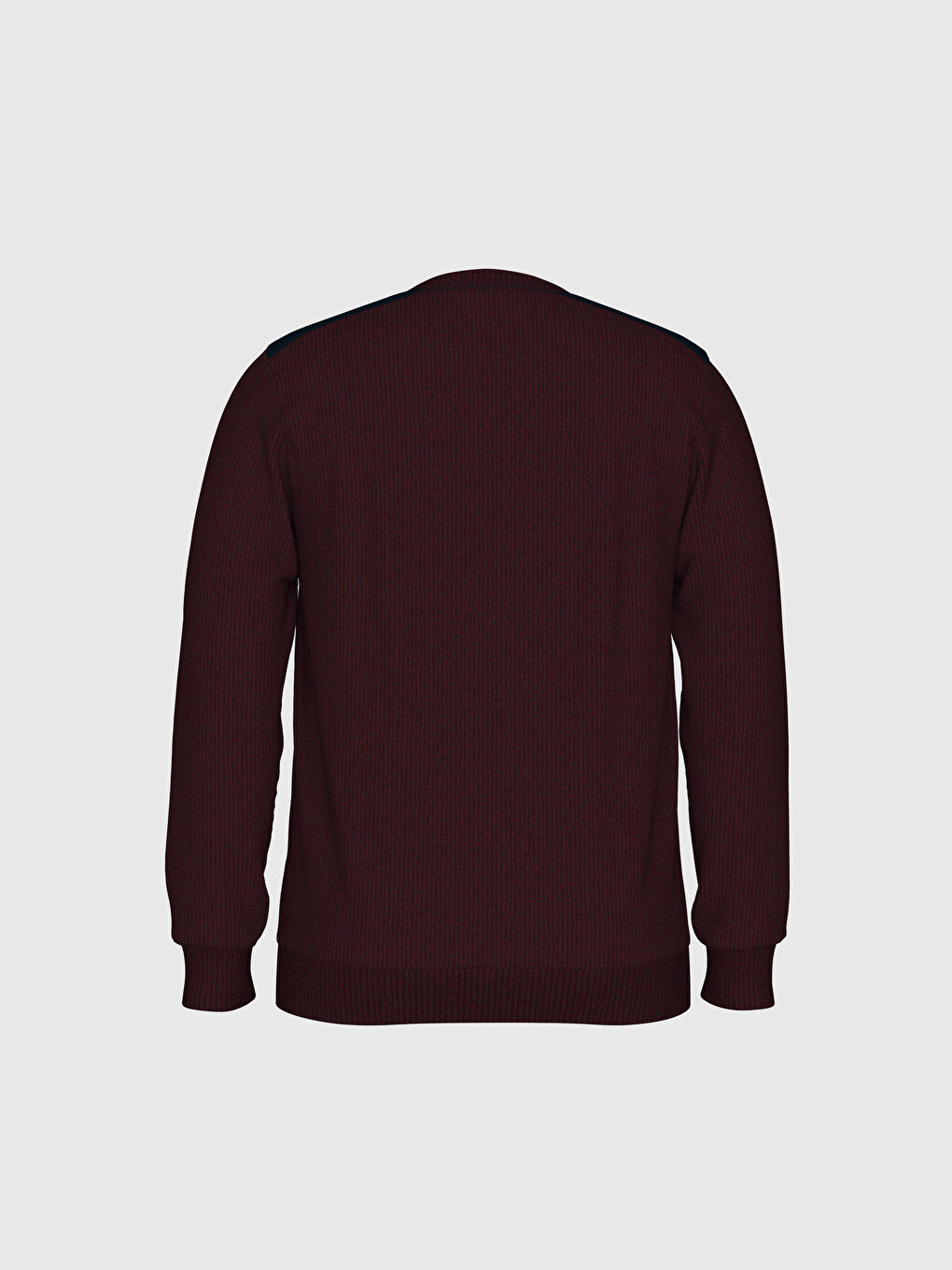 Базовый свитшот с круглым вырезом-2