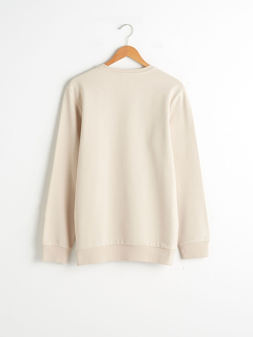 Sweat-shirt Basique Col Rond Coupe Confortable-5