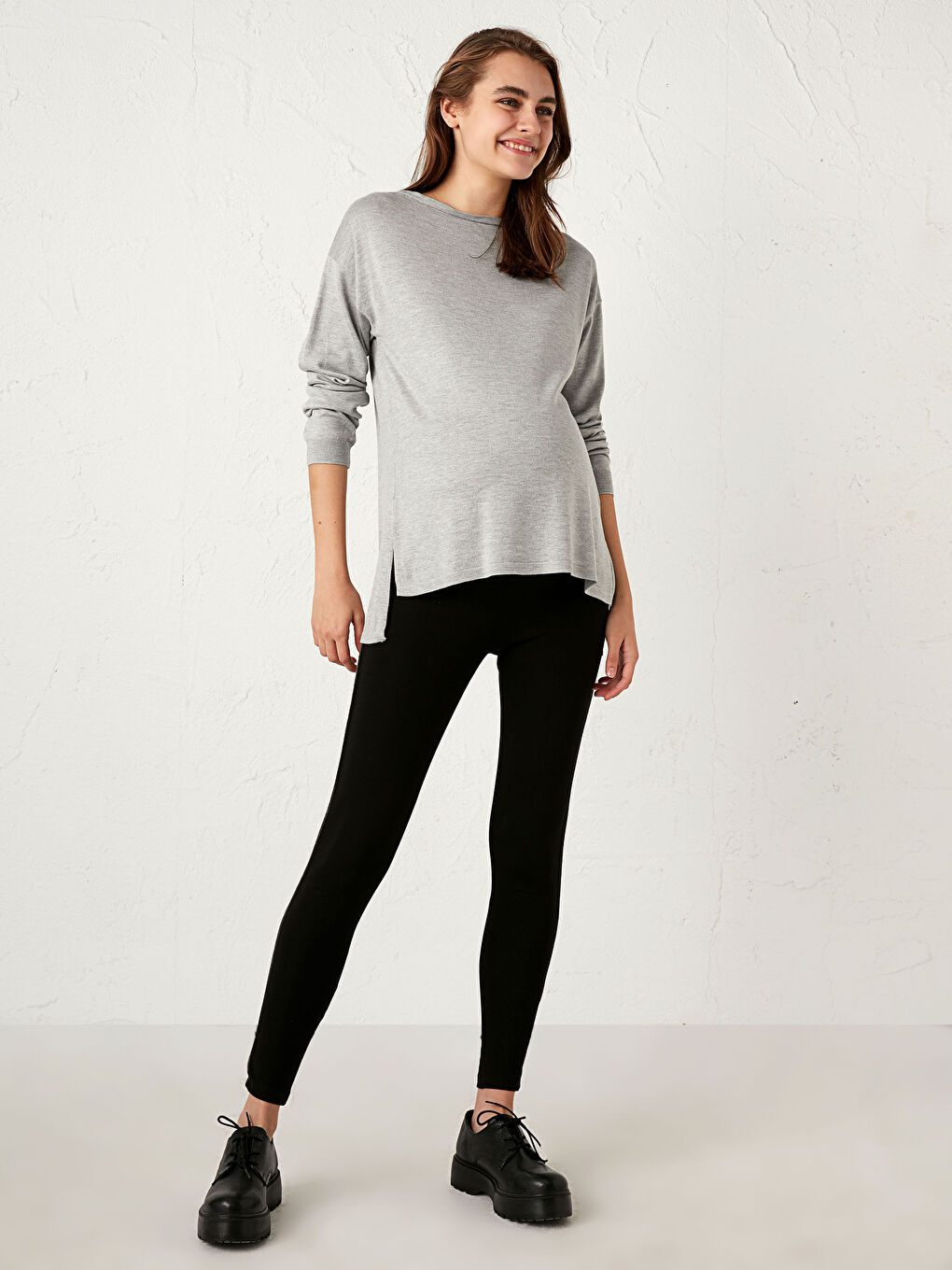 lagani džemper od trikotaže za trudnice-2