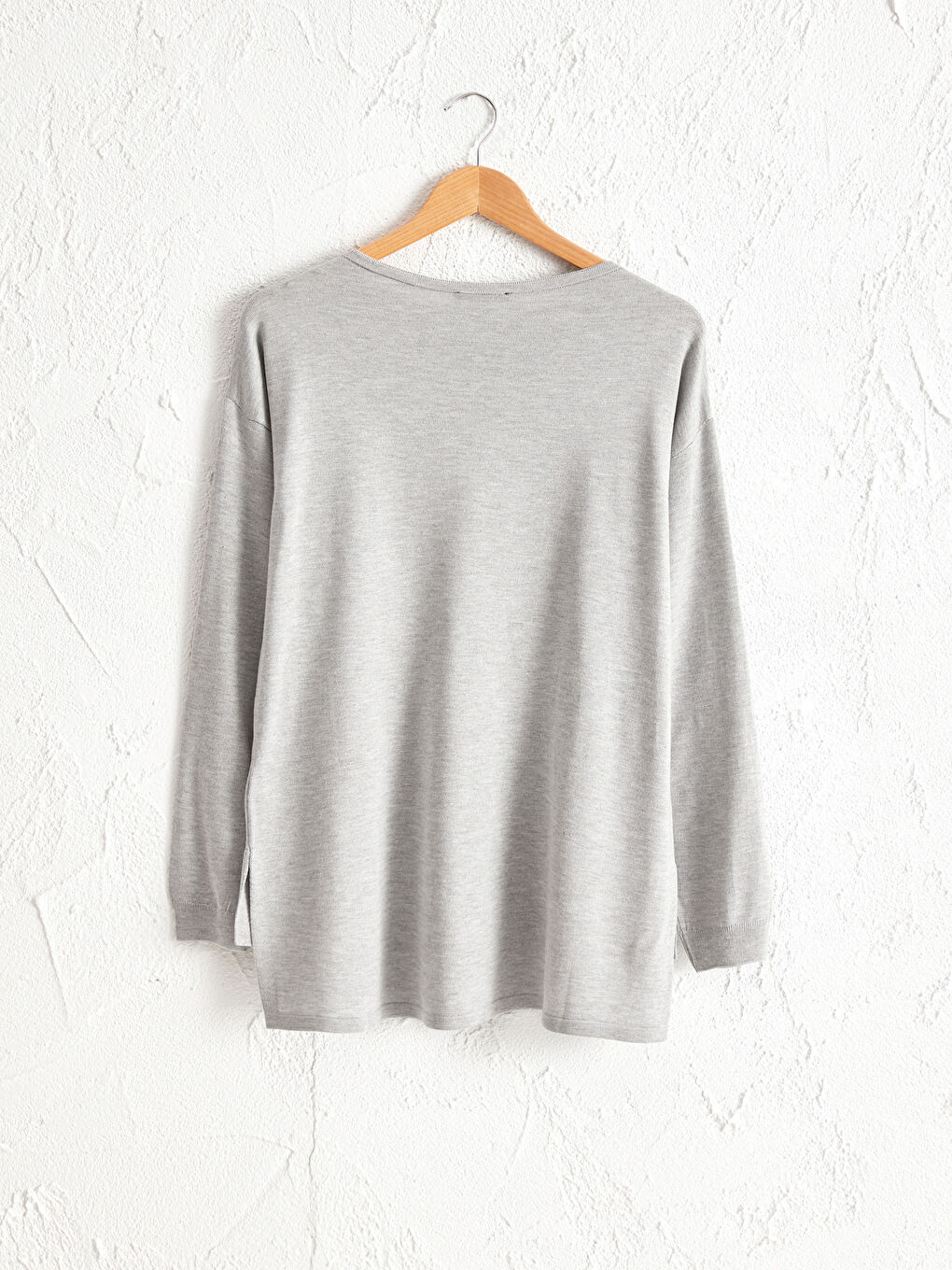 lagani džemper od trikotaže za trudnice-5