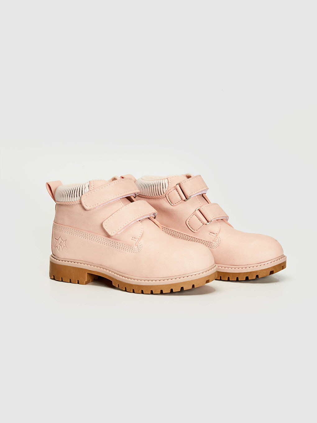 Mädchenstiefel mit Klettverschluss-1