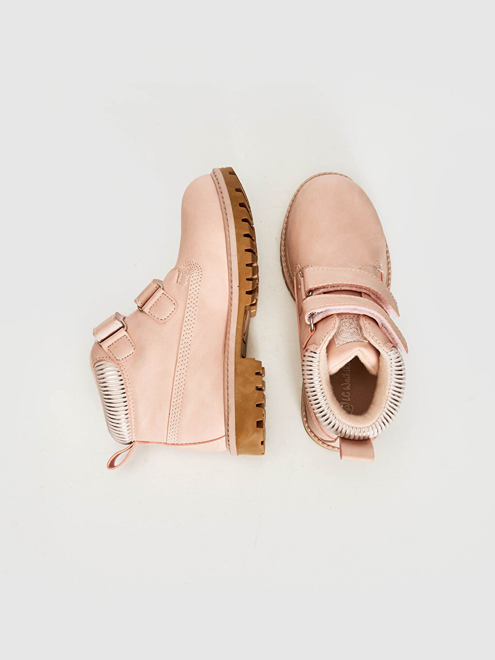 Mädchenstiefel mit Klettverschluss-2