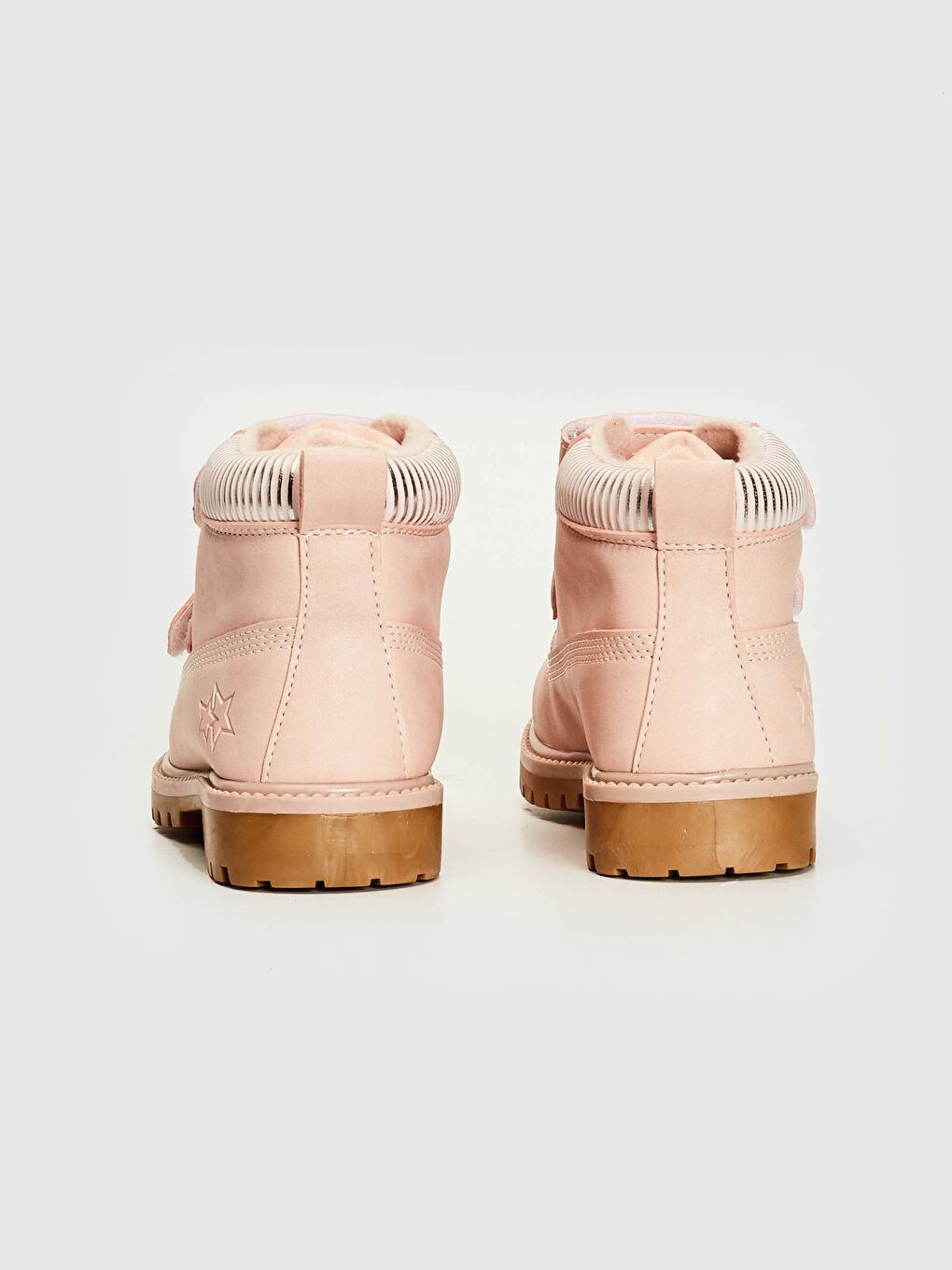 Mädchenstiefel mit Klettverschluss-4