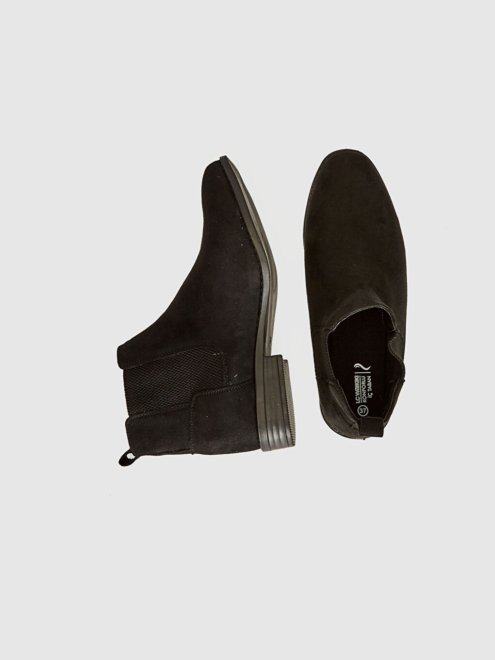 Жіночі замшеві чоботи Челсі-2