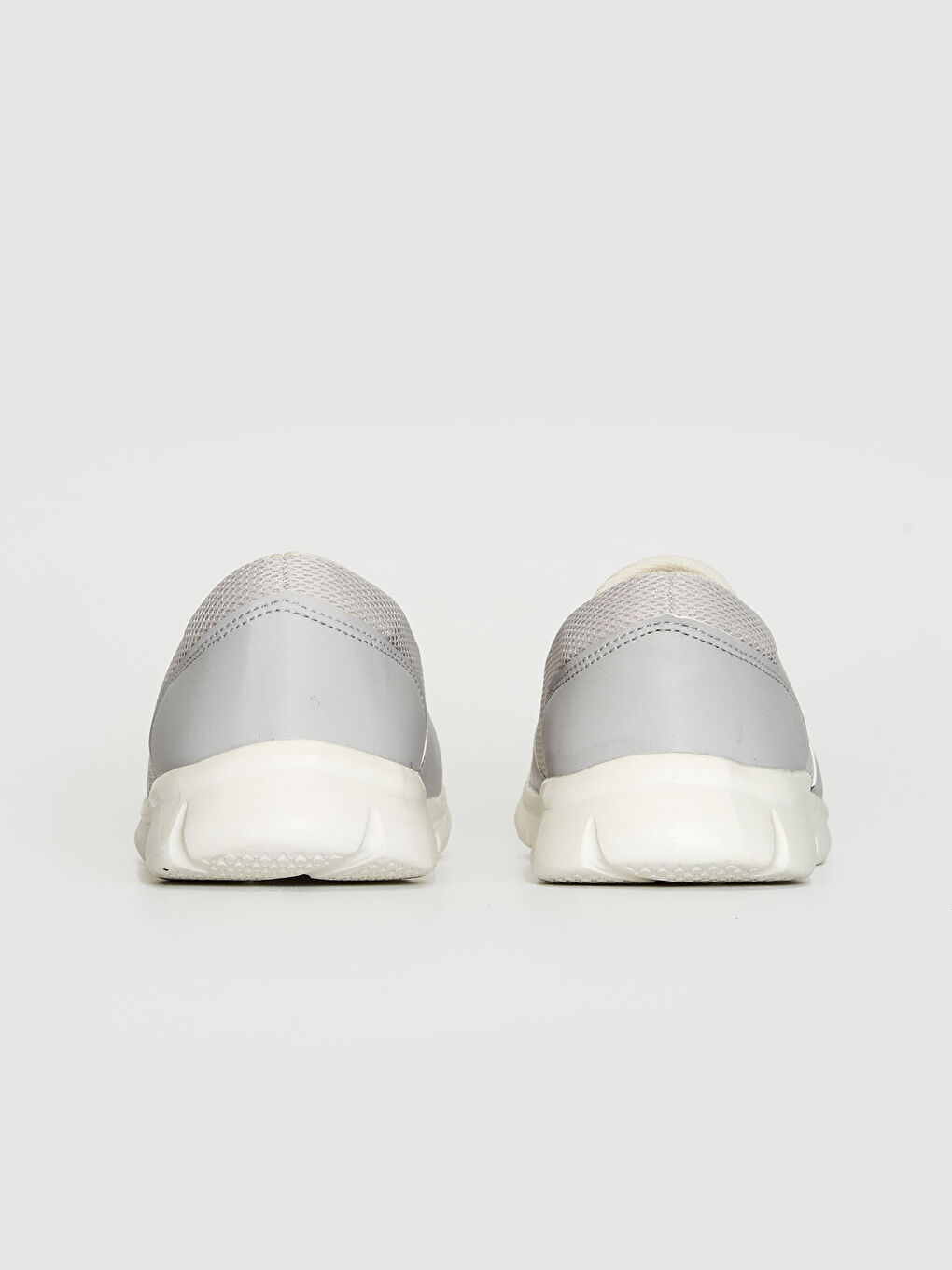 Gri Kadın Slip On Aktif Spor Ayakkabı-4
