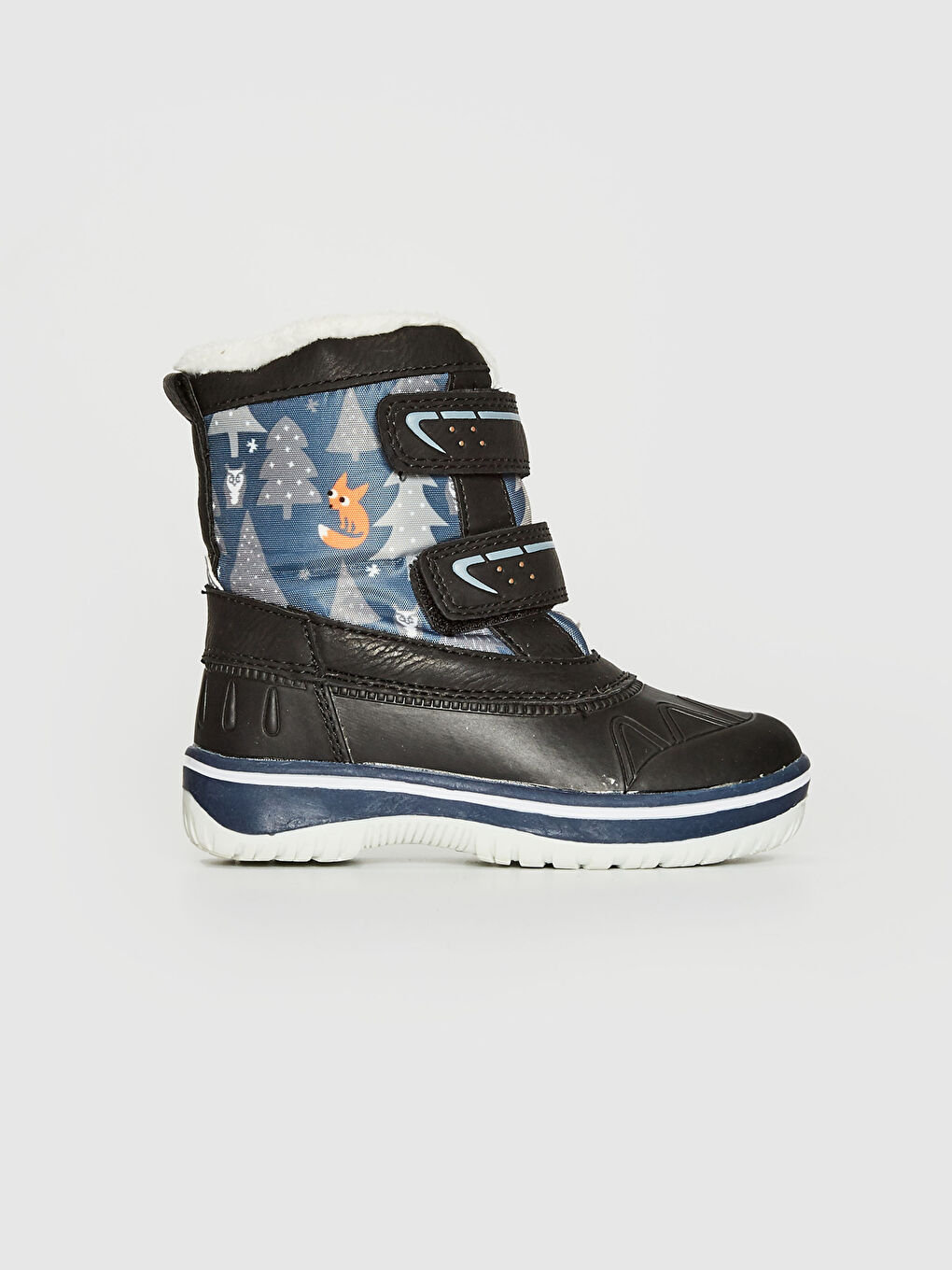 Ботинки для малышей мальчиков с меховой подкладкой-1