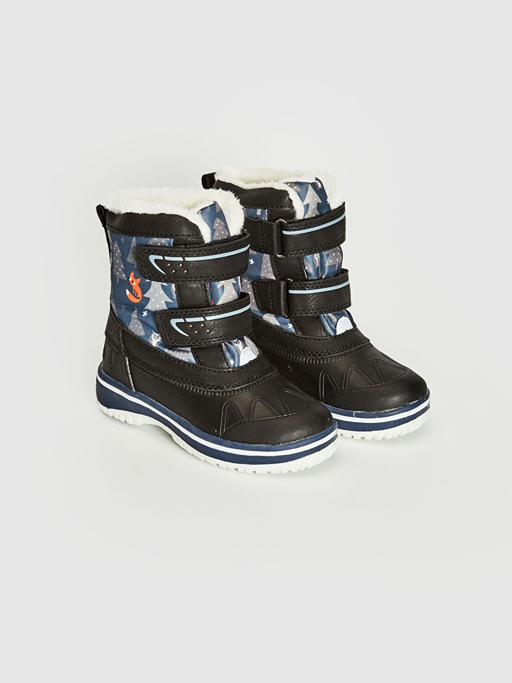 Ботинки для малышей мальчиков с меховой подкладкой