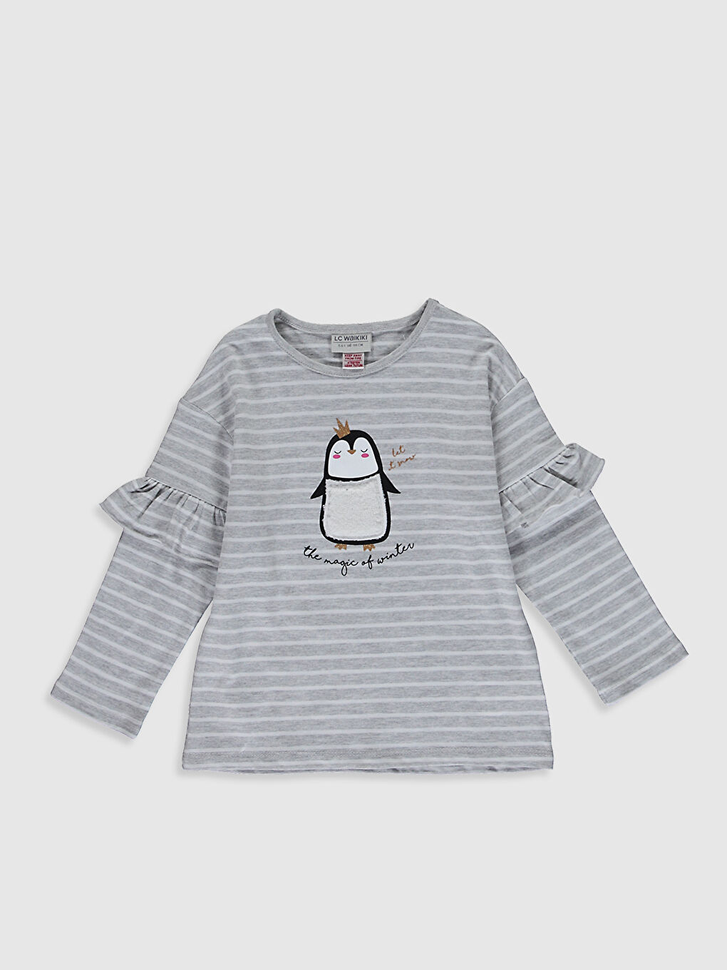 Футболка в полоску для девочек