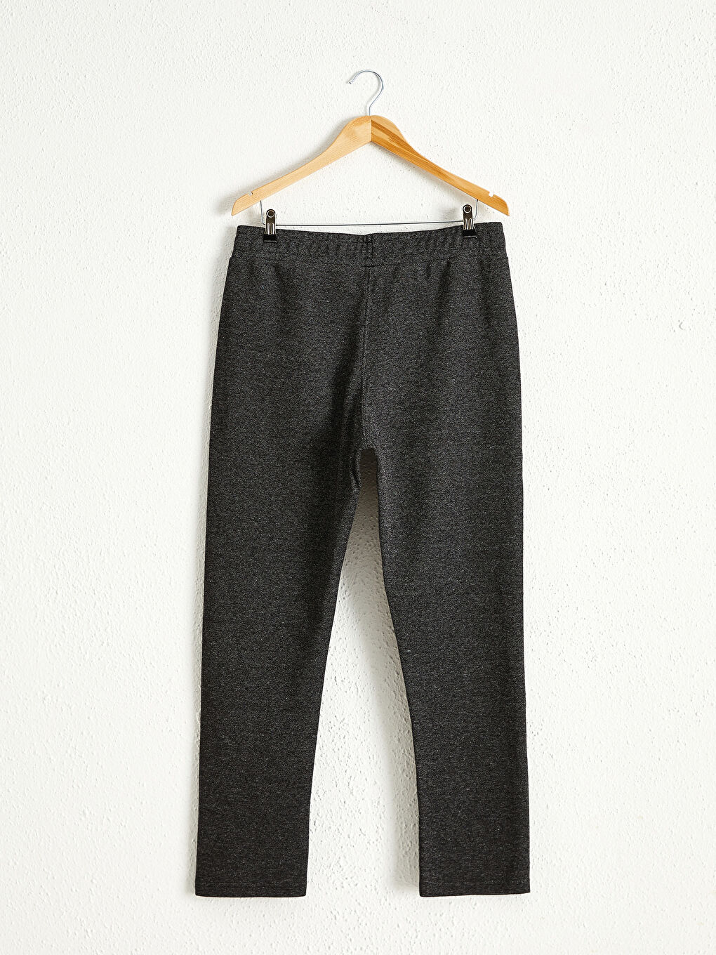 Siyah Standart Kalıp Eşofman Altı-1