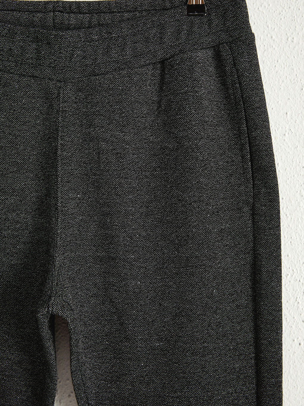 Siyah Standart Kalıp Eşofman Altı-2