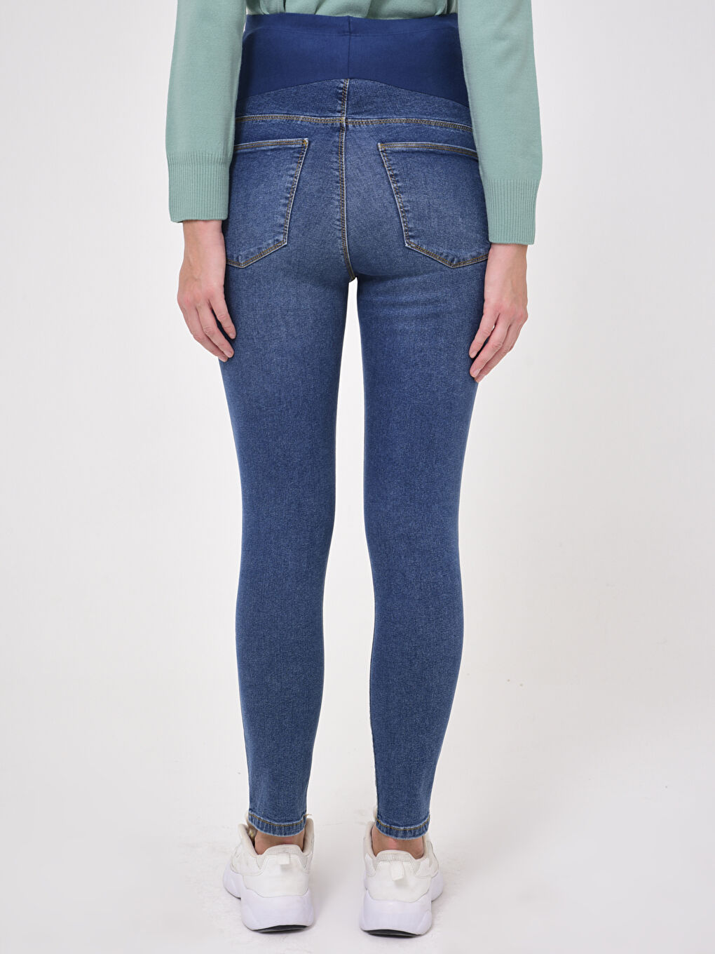 LCWAIKIKI Maternity Mutterschaft Quecksilber Schmale Jeanshose -0WG181Z8-507