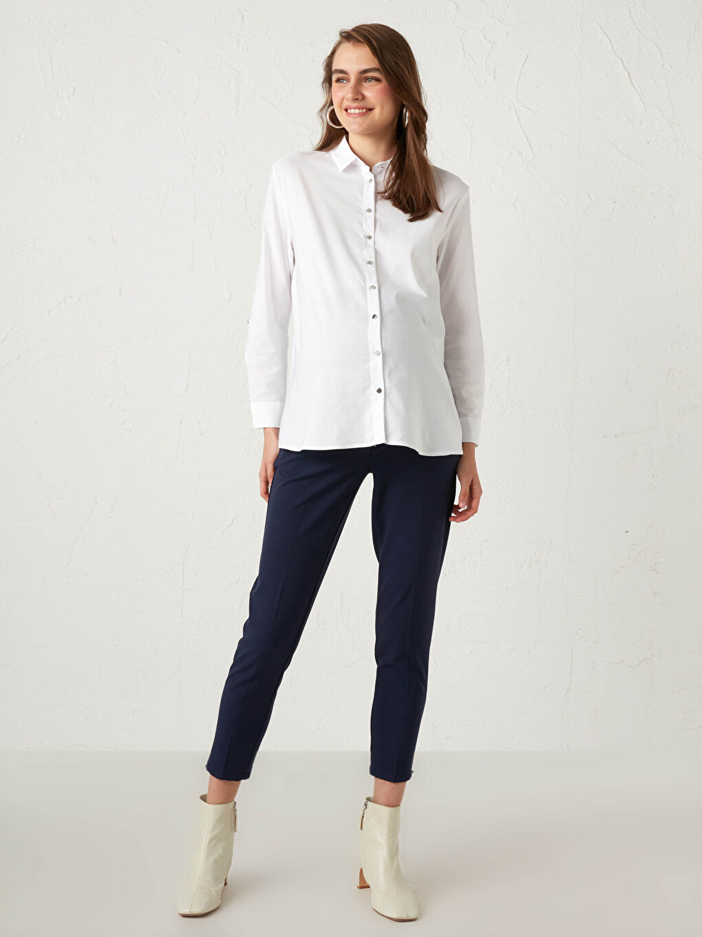 LCWAIKIKI Maternity Maternity Cigarette Trousers -0WG225Z8-HFH