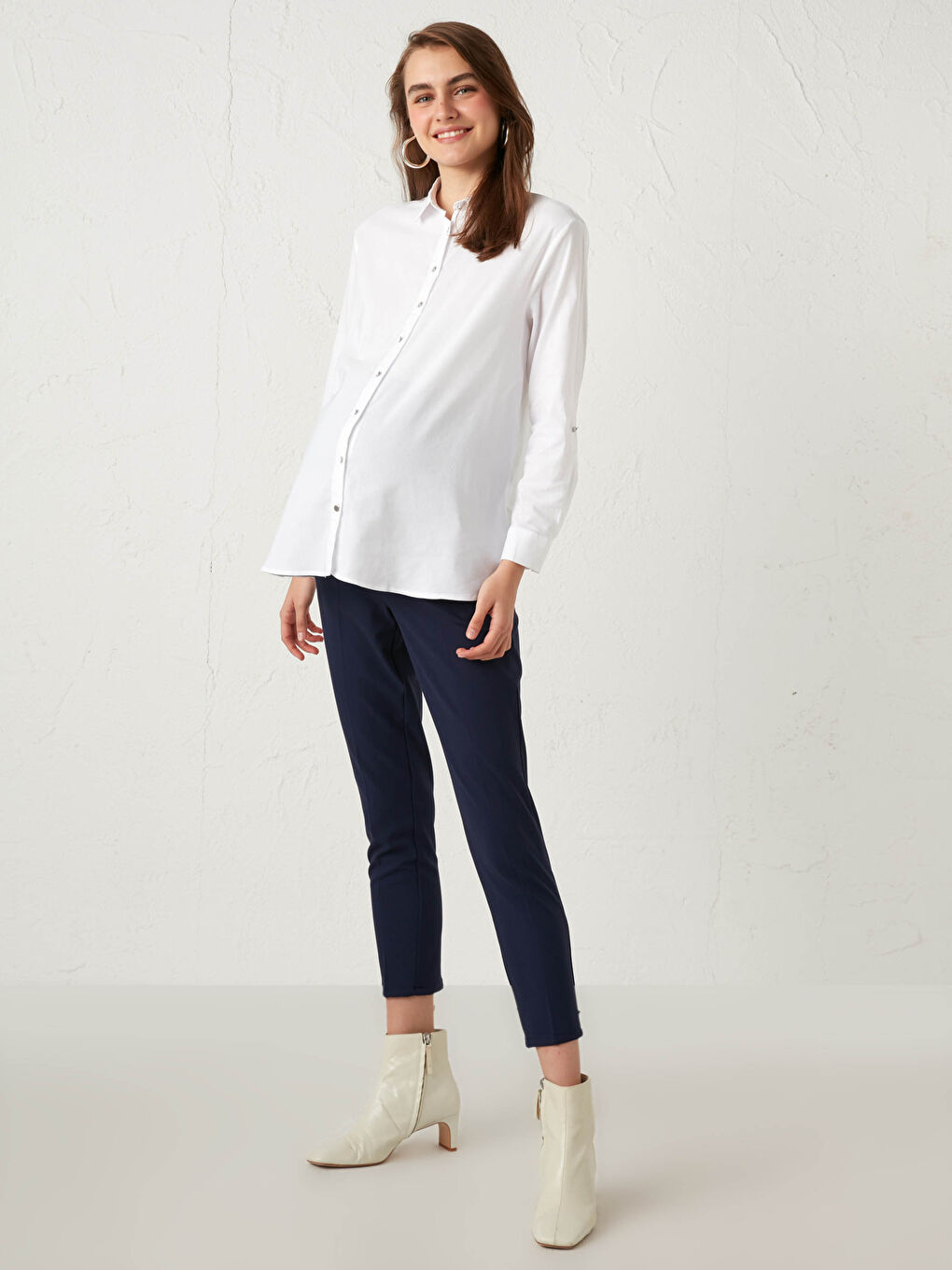 LCWAIKIKI Maternity Maternity Cigarette Trousers -0WG225Z8-HFH