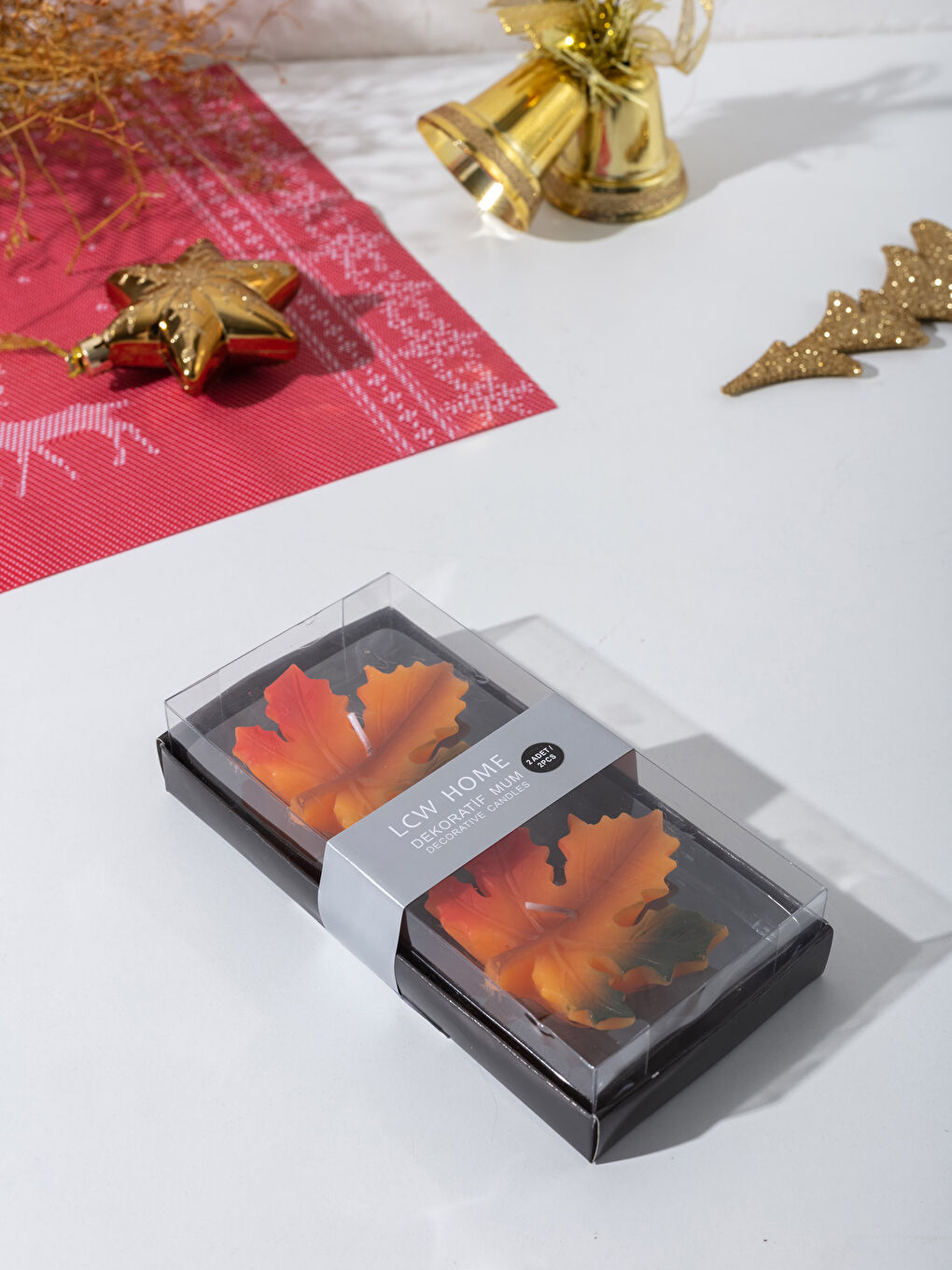 ٢ شمعات زخرفية-1