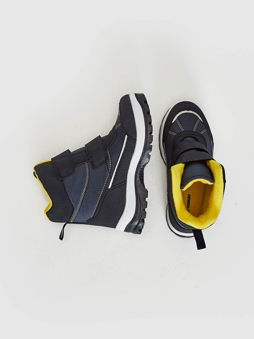 Lacivert Erkek Çocuk Cırt Cırtlı Kar Botu-2