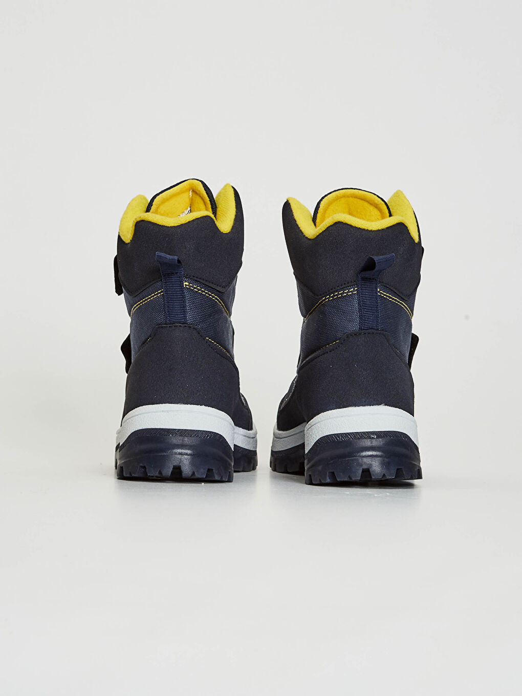 Lacivert Erkek Çocuk Cırt Cırtlı Kar Botu-4