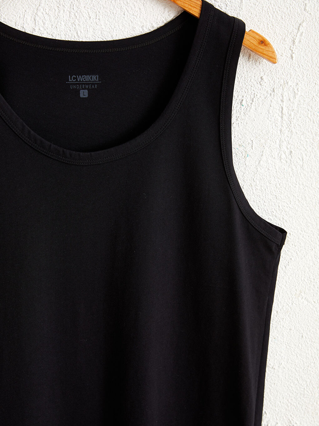 Siyah Standart Kalıp Atlet 2'li-2