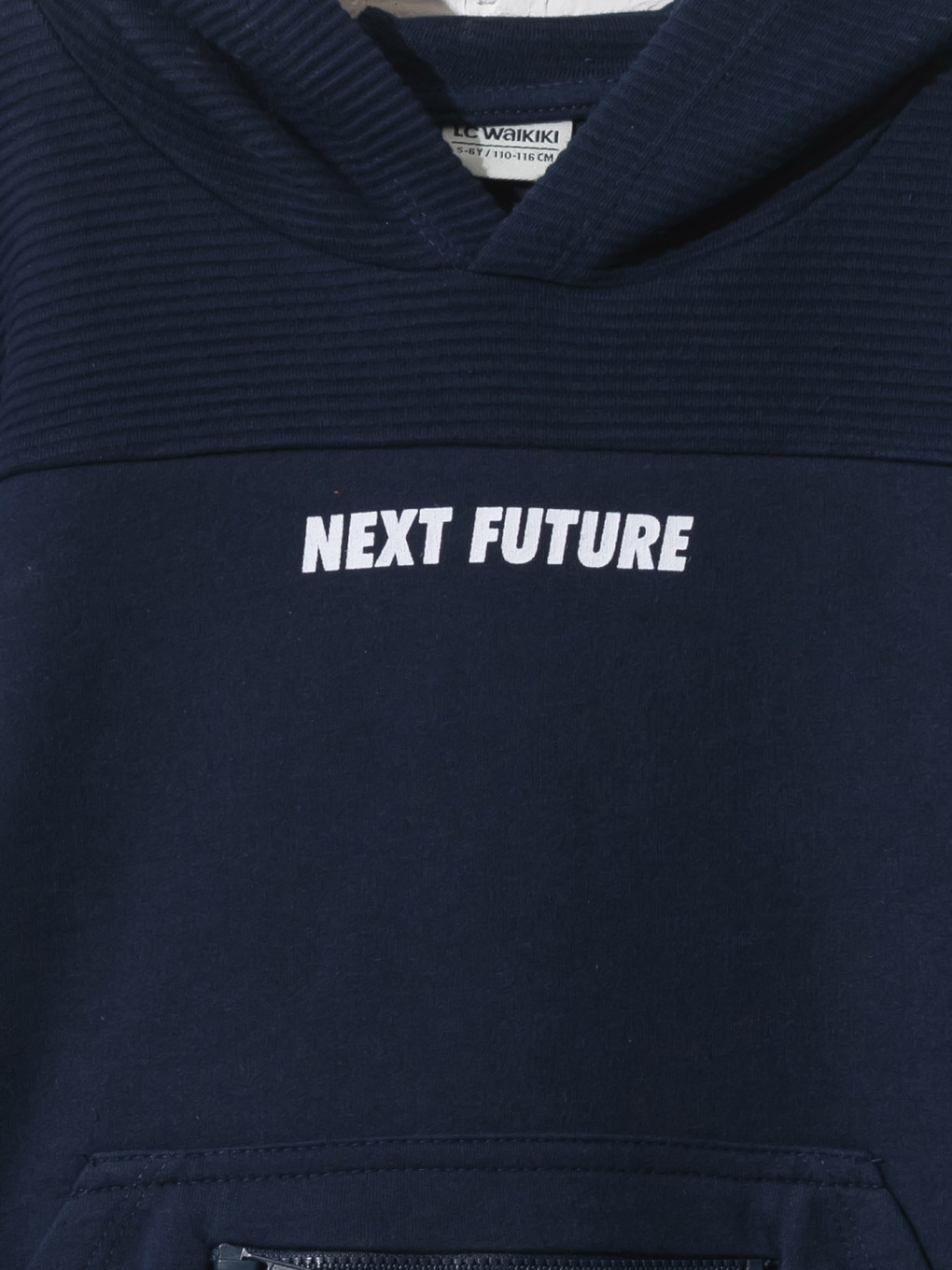 Lacivert Erkek Çocuk Kapüşonlu Sweatshirt-2
