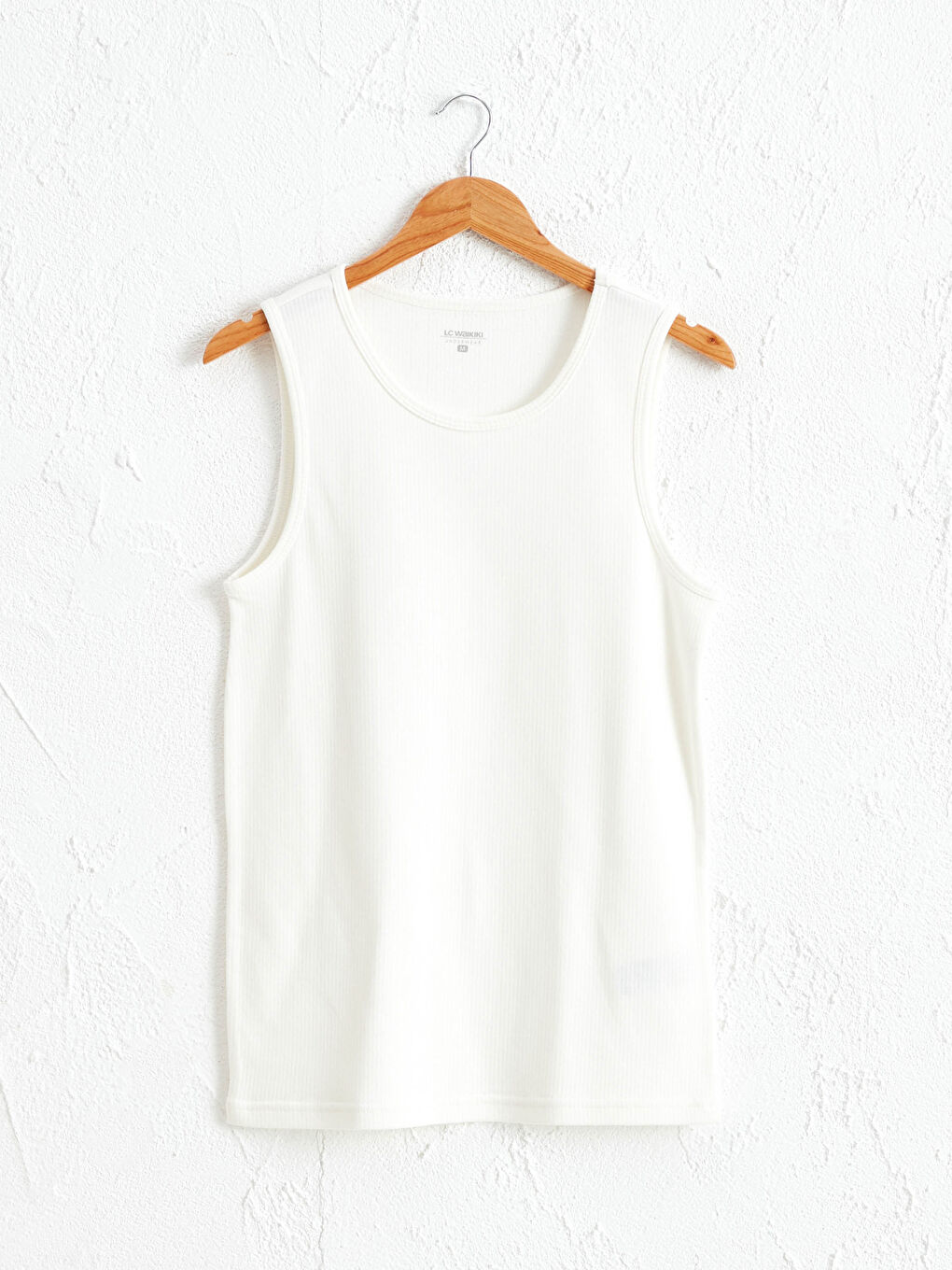 Ekru Standart Kalıp Basic Termal Atlet