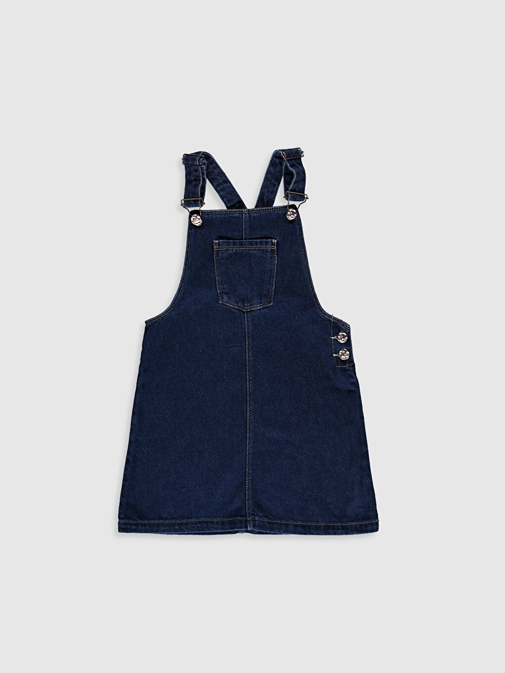LCW Kids Kız Çocuk Jean Salopet -0WG673Z4-H45