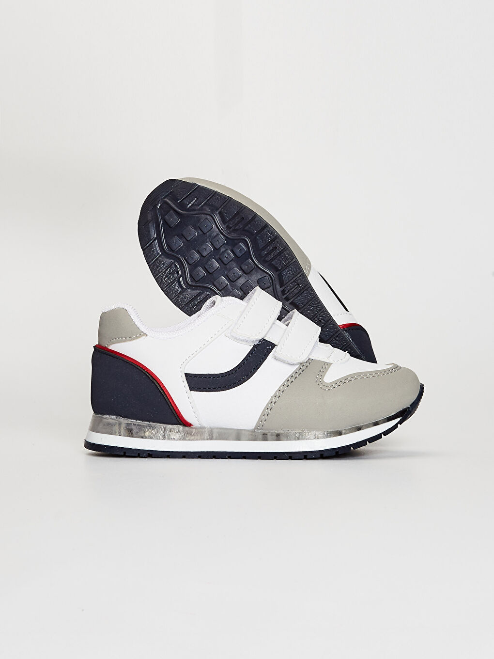 Светящиеся повседневные спортивные кроссовки с застежкой-липучкой для малышей мальчиков-2